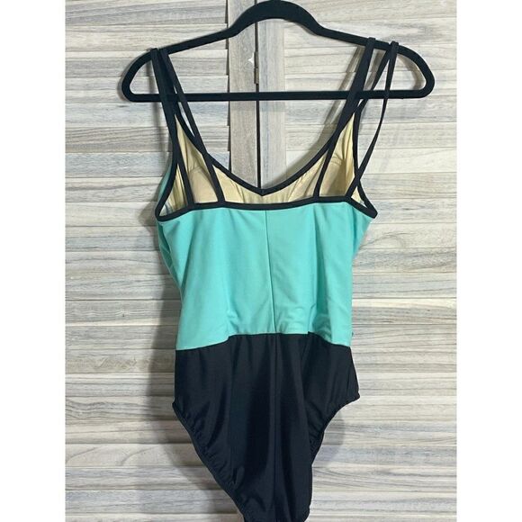 TrimShaper Sz 12 Draped Swimsuit - Picture 6 of 12